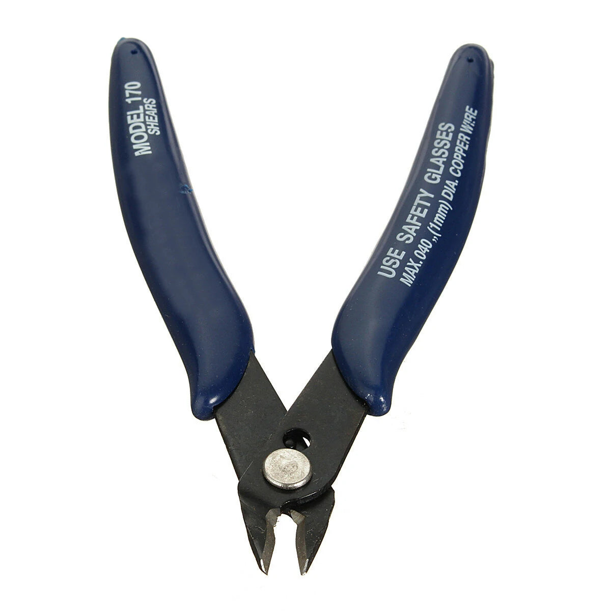 2PCS Precision Flush Wire Cutters - Electrical Cable Side Snips Pliers Tool