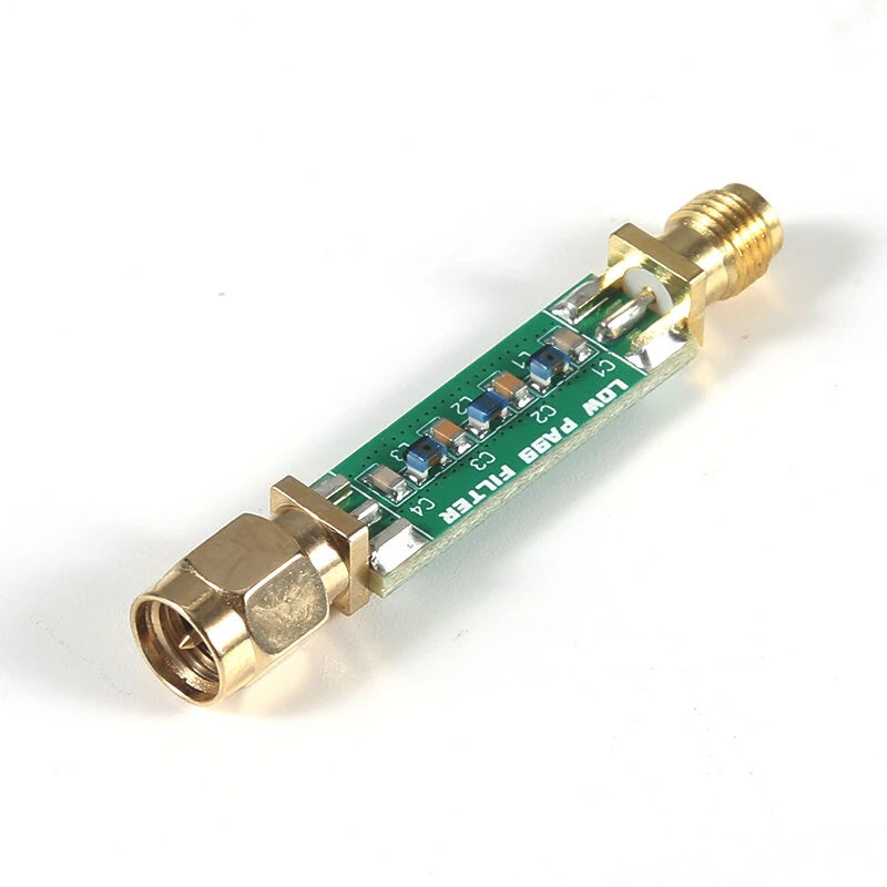 High-Performance Low-Pass Filter Connector 28mm x 9mm for Medium/Shortwave Signal Noise Reduction