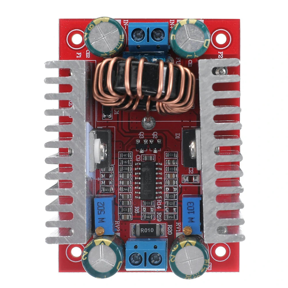 400W DC 15A Boost Converter LED Driver, 8.5-50V to 10-60V Step-Up Power Supply Module