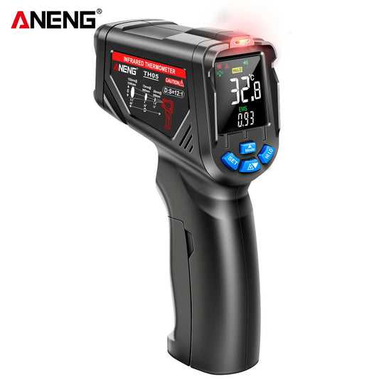 ANENG TH104 Infrared Thermometer -50~550℃ IR Laser Sensor with Thermal Imager & VA Screen Pyrometer Tool