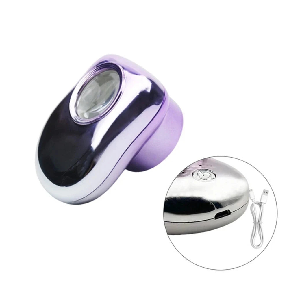 Handheld 40x Magnifying Glass with LED Light - 30mm Lens for Jewelers, Crafts & Seniors