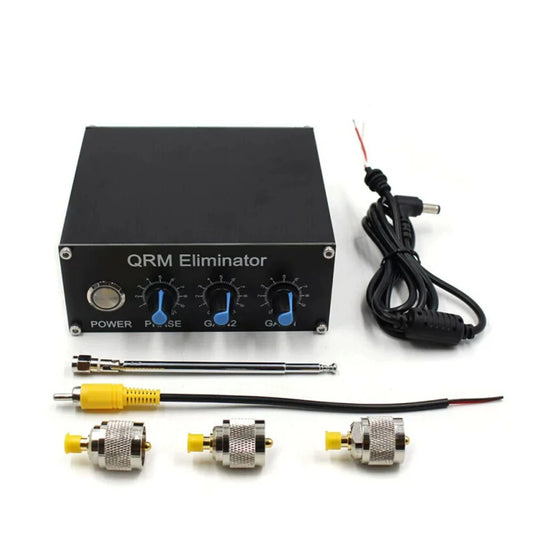 QRM Eliminator X-Fase HF Bands 1-30 MHz Adjustable Canceller with PTT Control