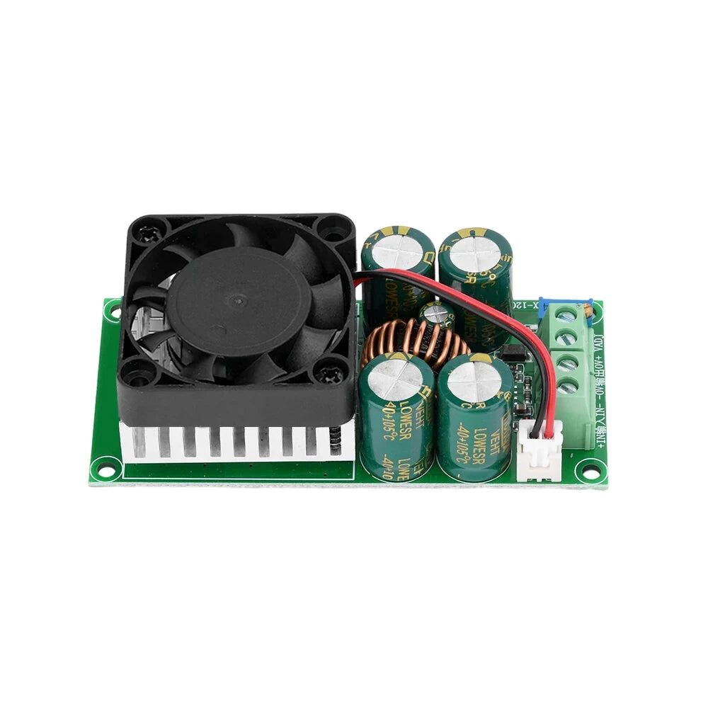 High Efficiency DC-DC Adjustable Step Down Voltage Regulator Module 120V-3V, 10A CC CV Buck Converter