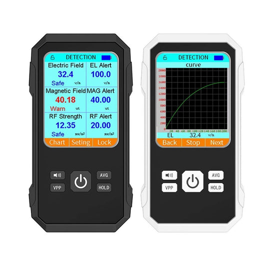 3-in-1 Handheld EMF Meter: Multifunctional Electromagnetic, RF, and Magnetic Field Tester