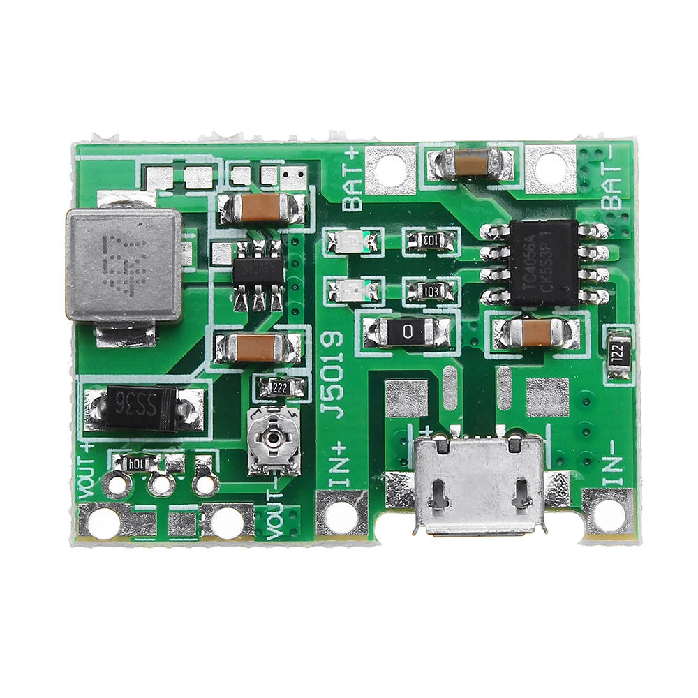 Geekcreit® Adjustable Step Up Module: 3.7V/9V/5V 2A 18650 Lithium Battery Charger & Discharge