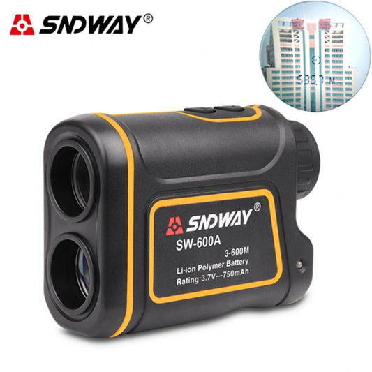 SNDWAY Laser Rangefinder Monocular: 600M-1500M Golf, Telescope, and Tape Measure