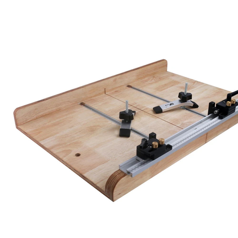 Adjustable T-Slot Miter Track Jig for Router Table (300-1220mm)