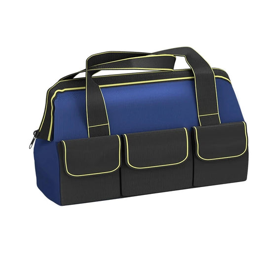 13-Inch Oxford Tool Bag, Wear Resistant & Portable, Ergonomic Design with Multiple Pockets