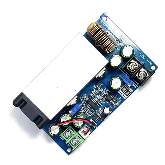 600W 25A DC-DC Step-Down Power Supply Fan Adjustable Converter Module 12-75V to 2.5-50V for Arduino