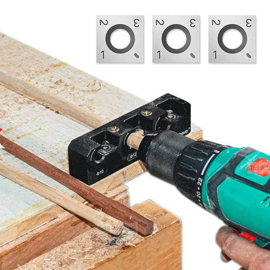GANWEI Woodworking Dowel Maker 8-14mm with Carbide Blade for Electric Drill