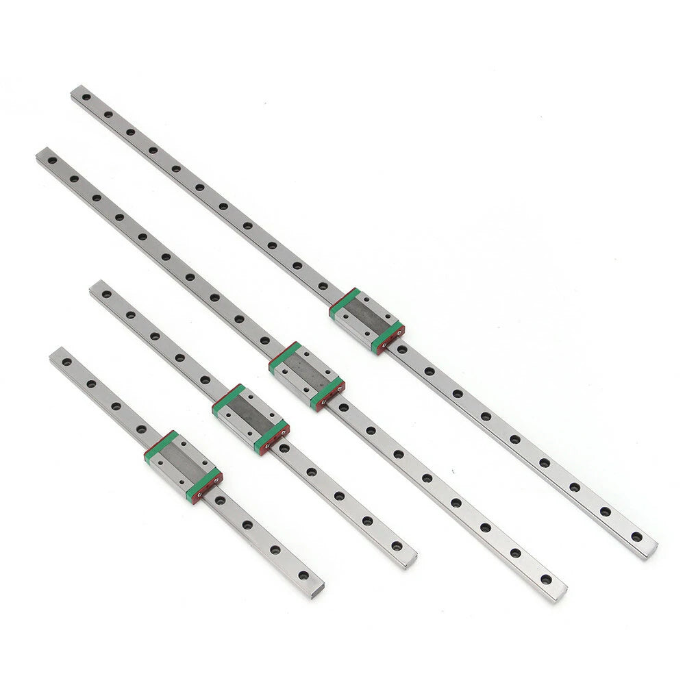 Machifit MGN12 Linear Rail Guide 100-1000mm with MGN12H Sliding Block CNC Parts