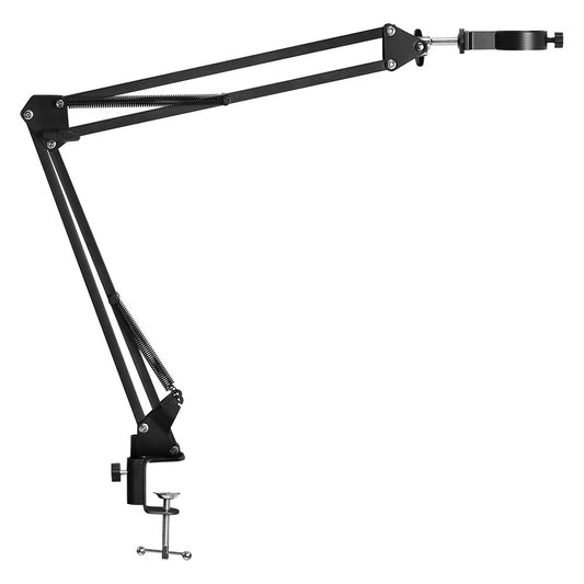 Adjustable Industrial Microscope Camera Bracket, 360° Rotating Monocular, High-Quality Metal, 3.5 lbs Load, Fits 42mm & 50mm Lenses, Ideal for Visual Inspection