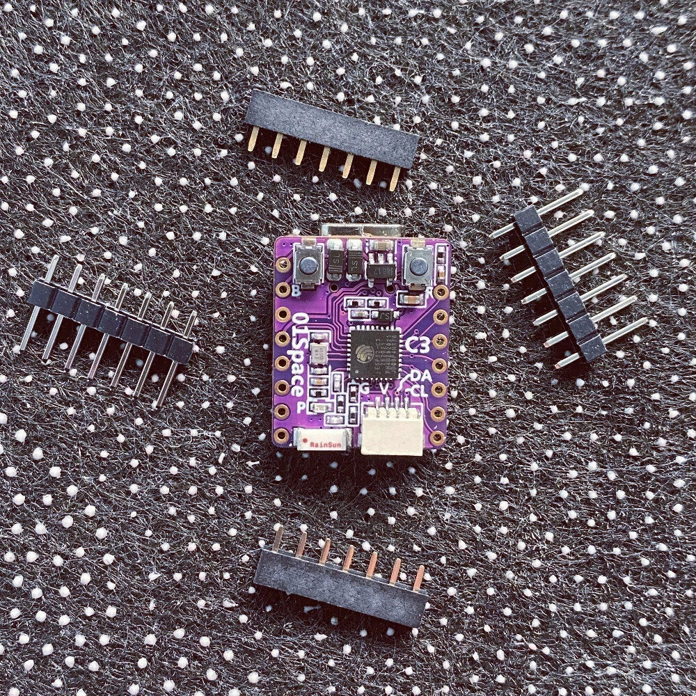 ESP32-C3 RISC-V Dev Board with 0.42” LCD, WiFi & Bluetooth - Arduino & MicroPython Compatible