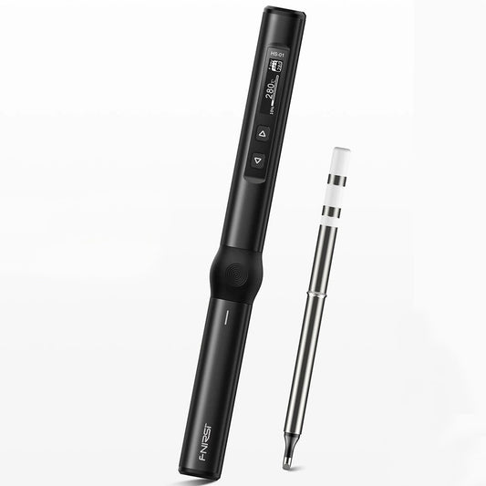 Portable FNIRSI PD65W Digital Display Soldering Iron - Intelligent Temperature Control, Internal Heating, for Maintenance & Welding