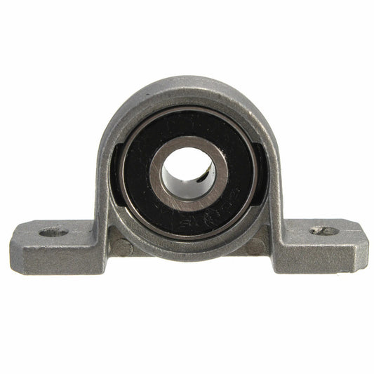 5Pcs KP08 Zinc Alloy 8mm Bore Pillow Block Mounted Ball Bearings