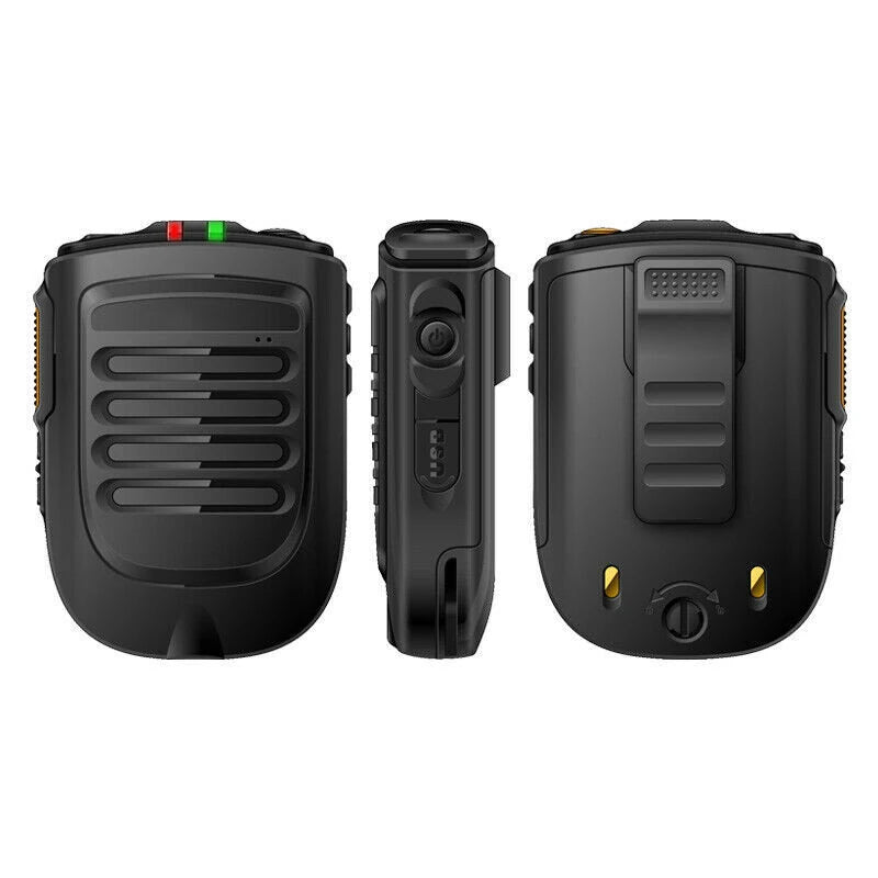 Zello B01 Bluetooth 4.2 Walkie Talkie - 2000mAh Wireless PTT Handheld Mic with SOS, 3.5mm Jack for Real-PTT PoC