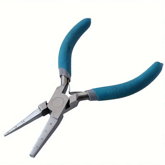 Alloy Steel Jewelry Pliers with Scales, 6 Inch for 2-8mm Wire Wrapping and Jump Rings