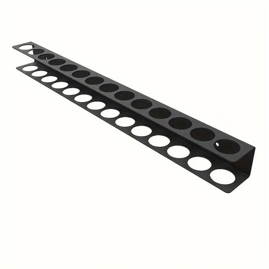 Heavy-Duty Metal Tool Organizer: Wall-Mounted, Space-Saving, Versatile Storage, Easy Install, Powder-Coated for Garage/Office/Workshop