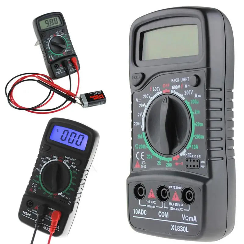 ANENG XL830L Digital Multimeter LCD Voltage Current Tester AC/DC/OHM