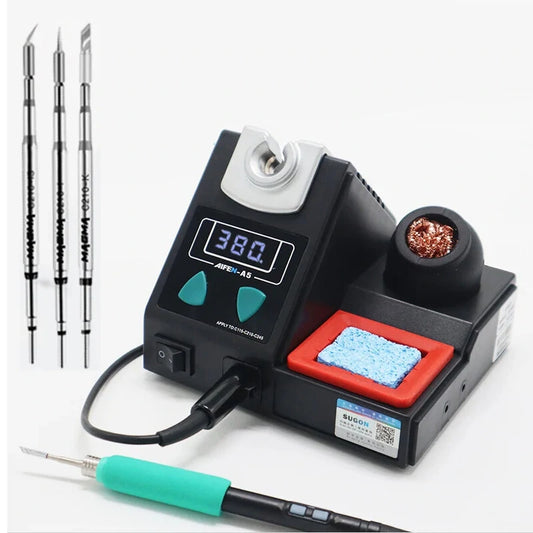 AIFEN A5 210 Soldering Station, 120W Max, JBC Tip Compatible, Dual Voltage, Precision Electronics Repair