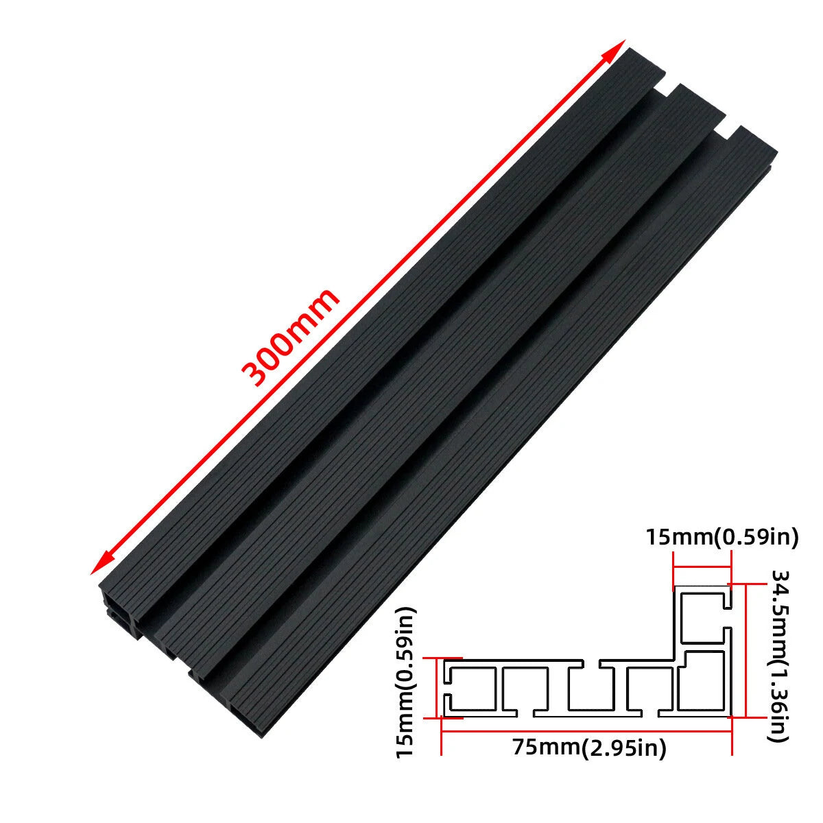 Aluminum T-Track Fence for Woodworking Miter, Bandsaw Jig, and DIY Sliding Bracket