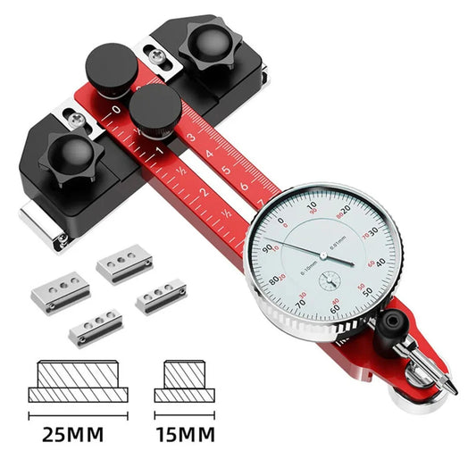 Aluminum Alloy High Precision Table Saw Gauge: Easy Setup Thin Rip Jig for Versatile and Repeat Cuts