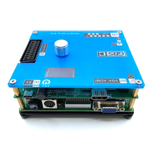 Retro Game Video Converter: RGBS/Scart/YPbPr to VGA/HDMI Transcoder
