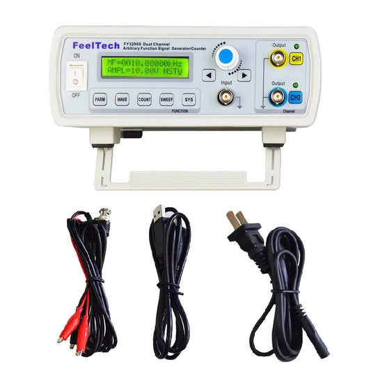 20MHz Dual-Channel DDS Signal Generator FY3200S - Sine/Square Wave, Sweep & Counter Functionality