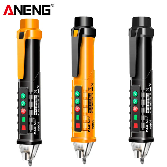 ANENG VD902 Smart Non-Contact AC Voltage Detector Pen 12-1000V Electric Sensor Tester with Infrared Laser