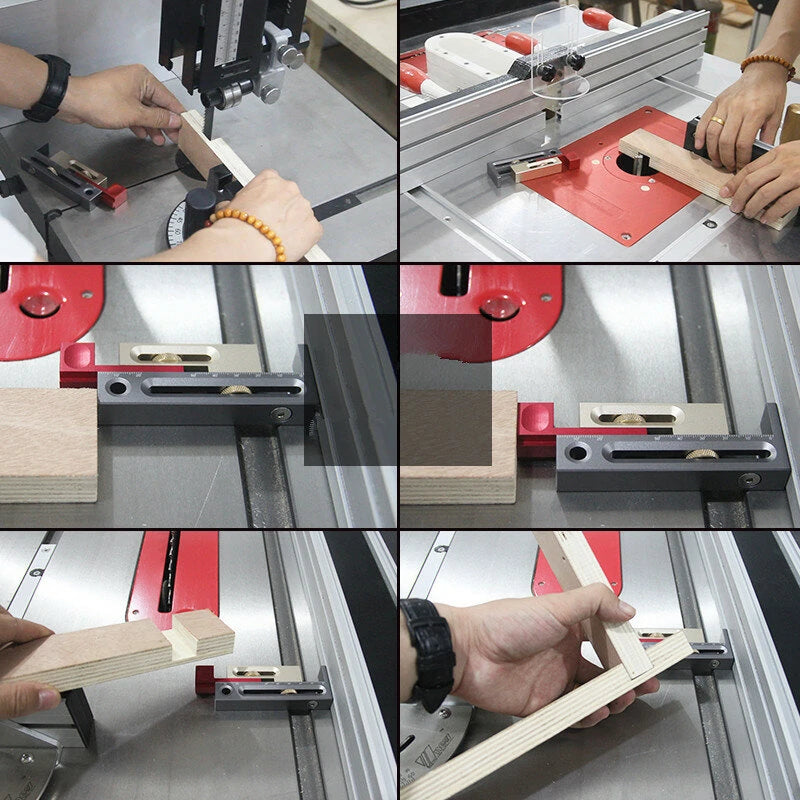 Adjustable Woodworking Kerfmaker: Table Saw Slot, Mortise & Tenon Tool