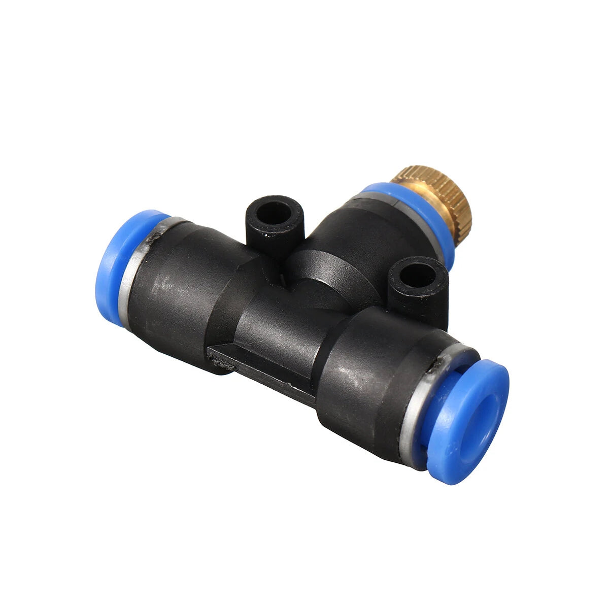 Patio Misting Fan System with Nozzles & Splitter - Garden Cooling Sprayer Tool