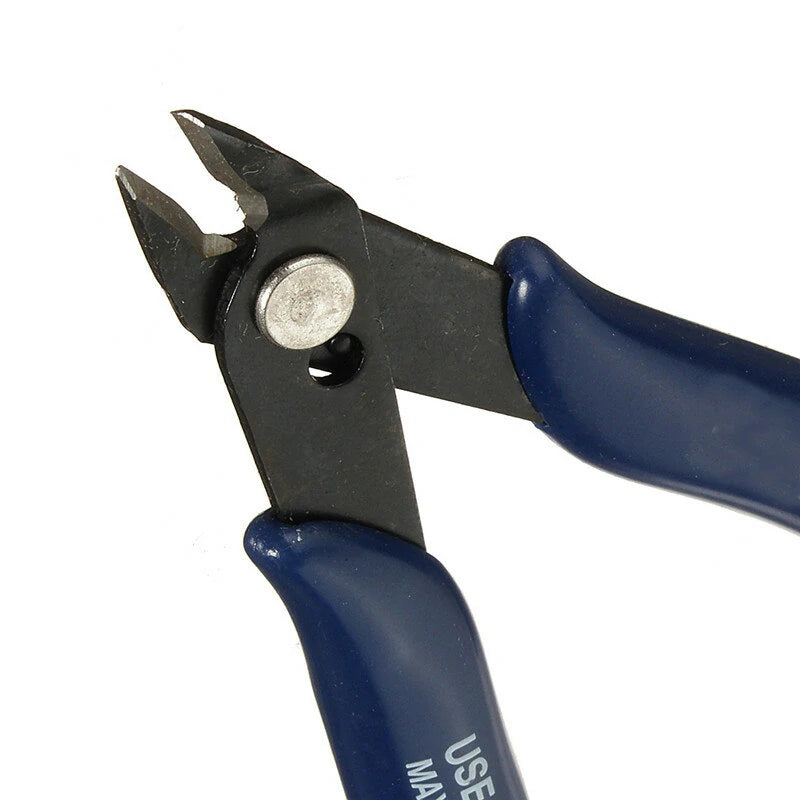 2PCS Precision Flush Wire Cutters - Electrical Cable Side Snips Pliers Tool