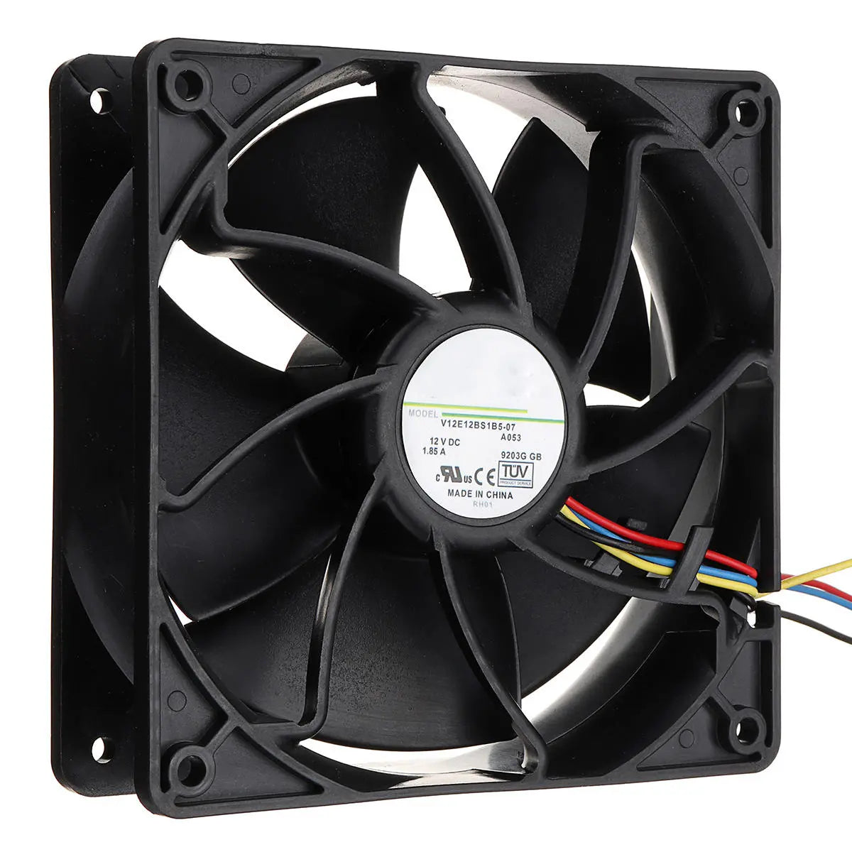 Antminer Bitmain S7 S9 Replacement Cooling Fan 6500RPM - Vovomay 4-Pin Connector