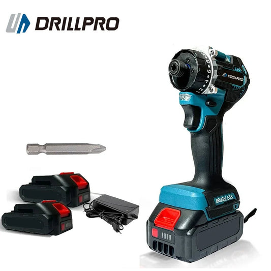 Brushless Electric Screwdriver 1000W 4000rpm | Ergonomic Design | Compatible with Makita 20V Battery | Ideal for Heavy Duty Tasks