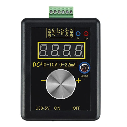 FNIRSI SG002 Digital Voltage & Current Signal Generator 4-20mA 0-10V Professional Measuring Instrument