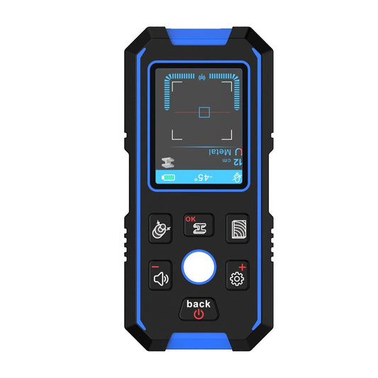 NOYAFA NF-518 3in1 Handheld Metal Detector & Wall Scanner: Pinpointer for Metal, Wood, AC Live Wires, Depth Tracker