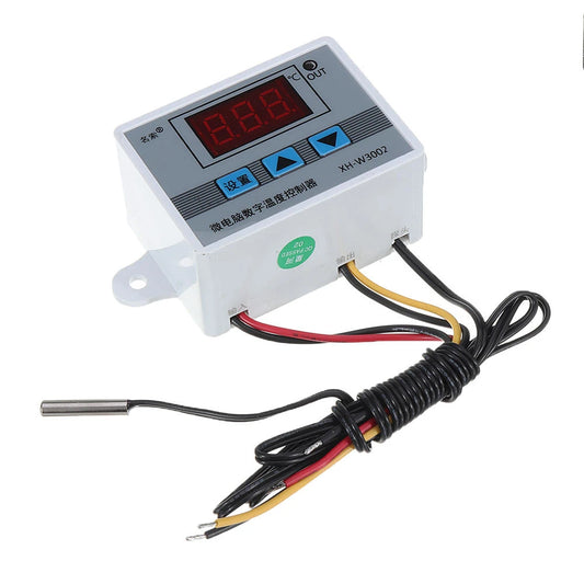 5pcs 220V XH-W3002 Digital Thermostat - High Precision 0.1° Temperature Control Switch for Heating & Cooling