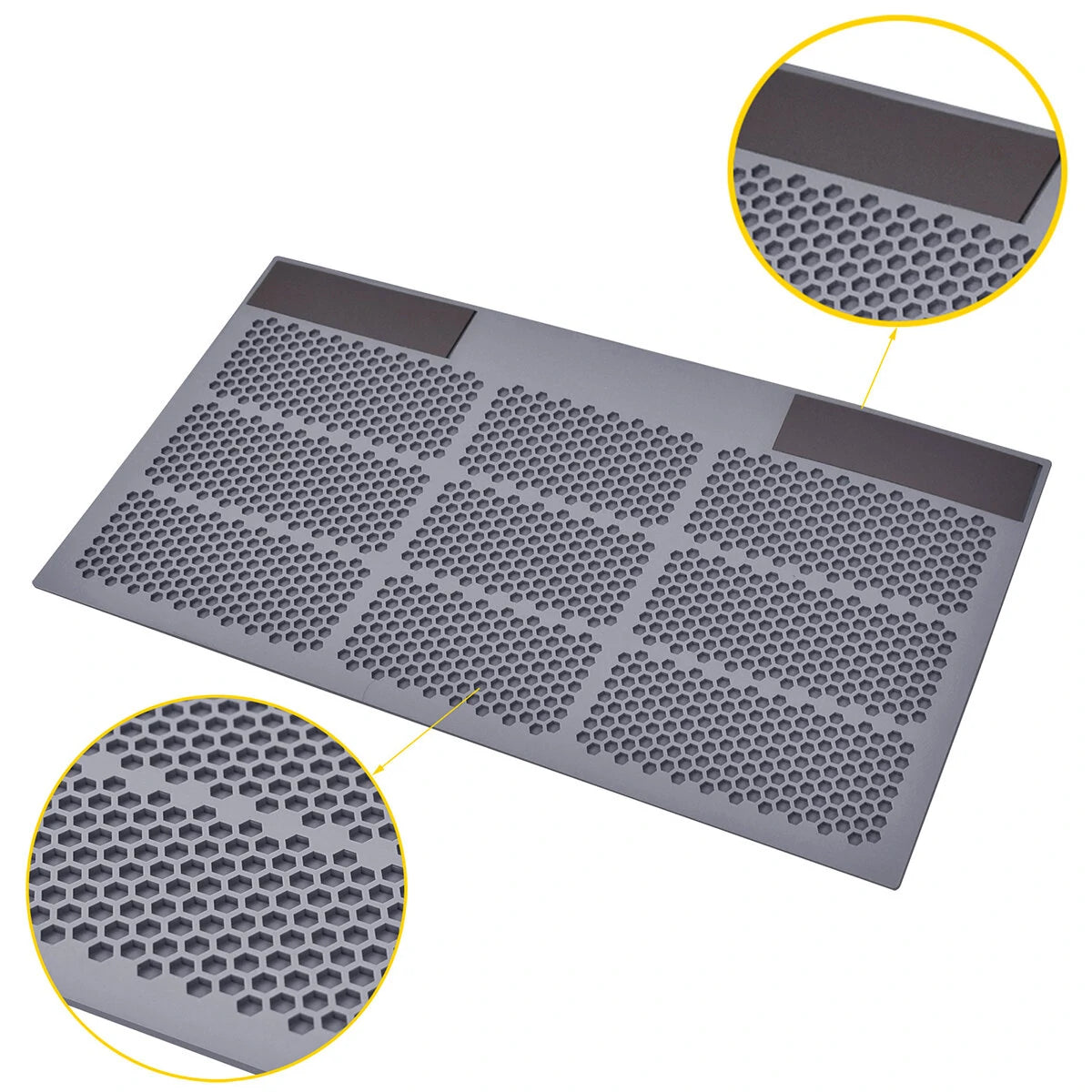Magnetic Silicone Soldering Mat - High Temperature, Non-Slip, Patented Design