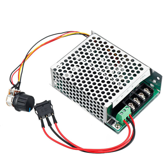 40A 2000W PWM DC Motor Speed Controller with Forward/Reverse Switch for 12V-48V Applications