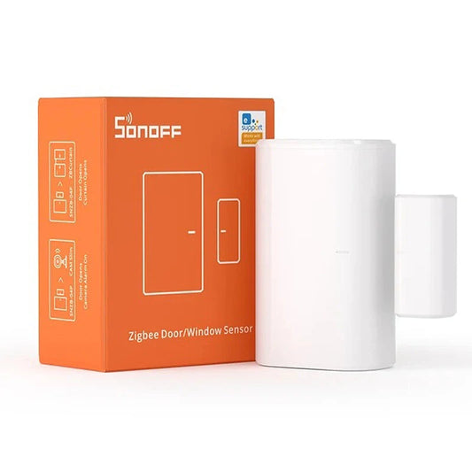 SONOFF SNZB-04P Zigbee Door Window Sensor with Tamper Alert, Smart Scene, Remote Control, ZHA, Compatible with Alexa & Google Home
