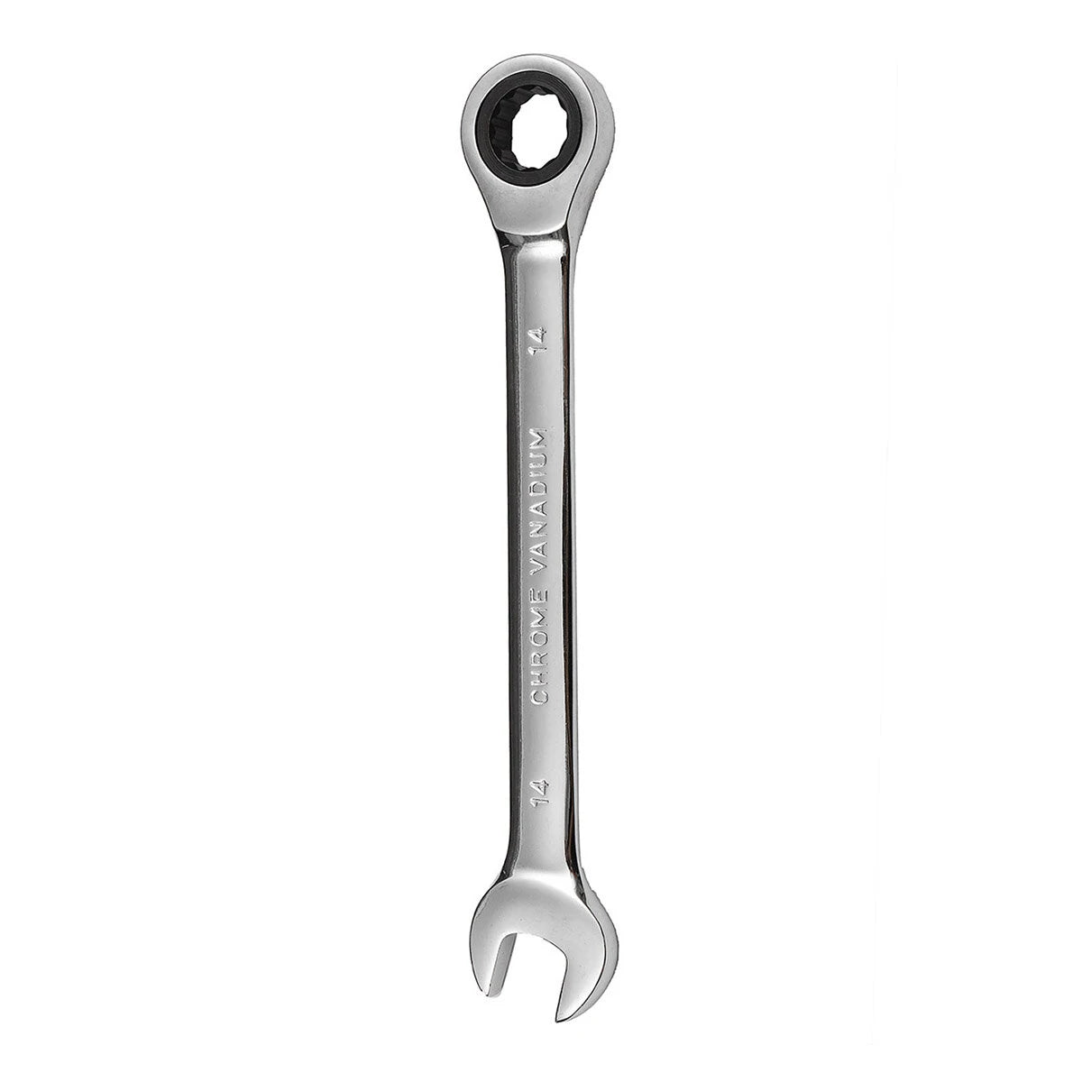 Raitool™ HT01 Metric Ratchet Spanner Wrench, Chrome Vanadium Steel, 6-32mm Fixed Head