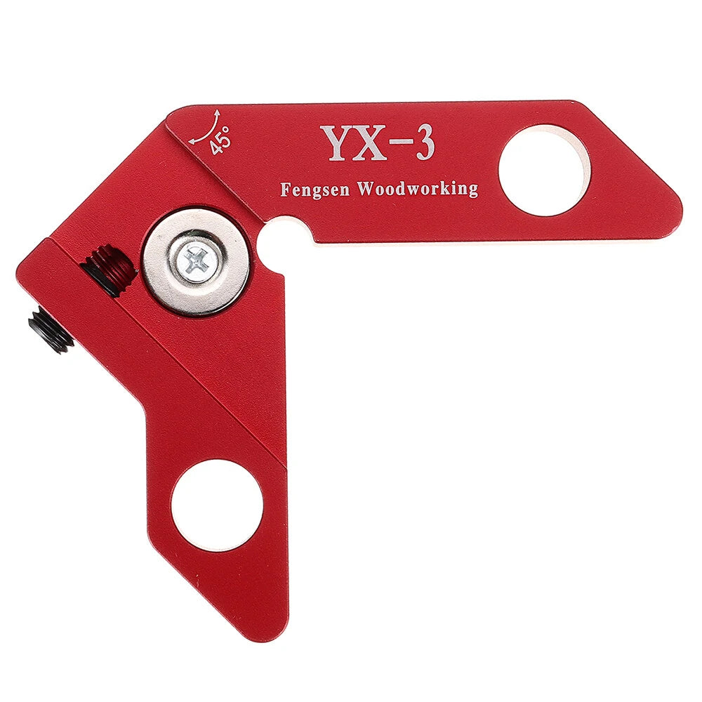 YX-3 Woodworking Center Scriber & Angle Finder Tool - 300mm Metric/Inch Ruler, 45/90 Degrees