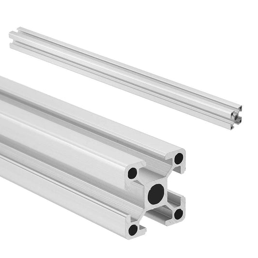 Silver 2020 T-slot Aluminum Extrusions 100-250mm Profiles for CNC Laser Engraving Machine - Machifit