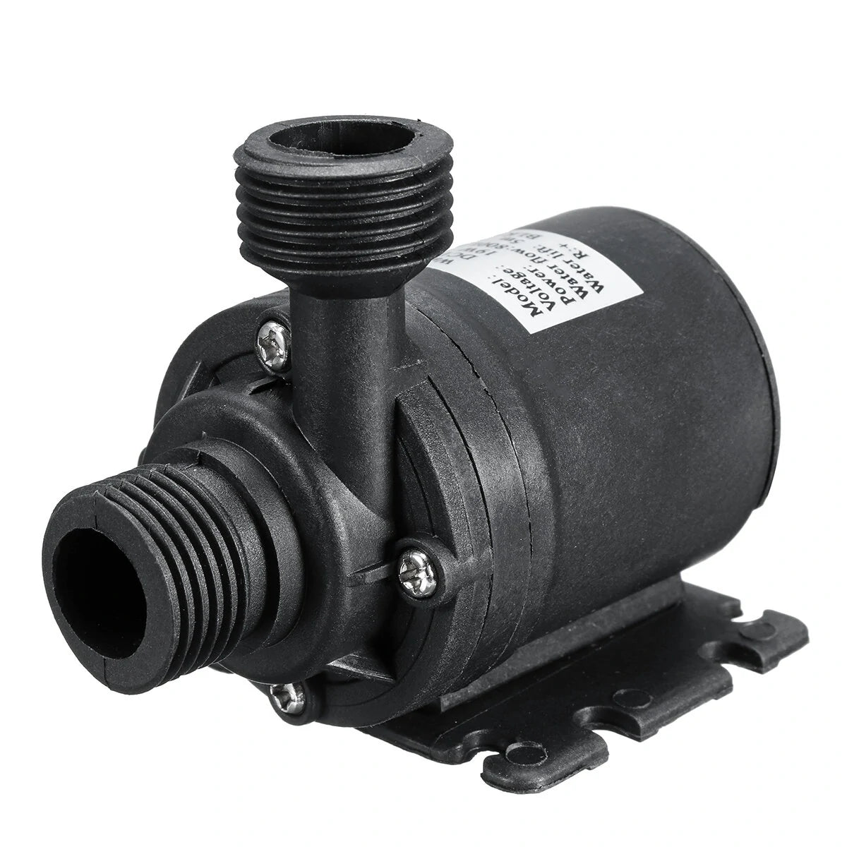 Ultra-Quiet Brushless Motor Submersible Water Pump, 750L/H, DC 12V/24V, 5.5M Lift for Cooling Systems and Fountains