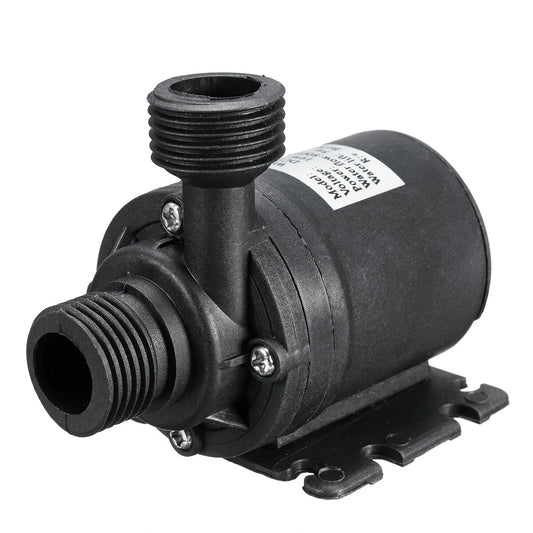 Ultra-Quiet Brushless Motor Submersible Water Pump, 750L/H, DC 12V/24V, 5.5M Lift for Cooling Systems and Fountains