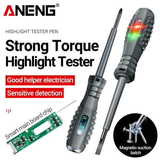 ANENG B05 Electric Screwdriver Pen with Magnetic 25mm Bits & Breakpoint Tester