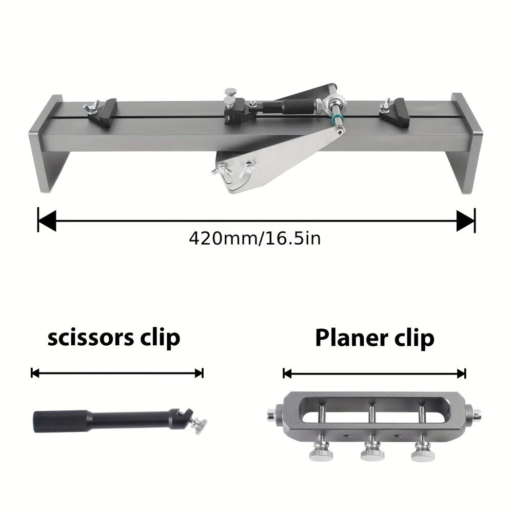 Manual Aluminum Knife Sharpener: Fixed Angle Grinder for Woodworking, Chisels, Scissors & Planers