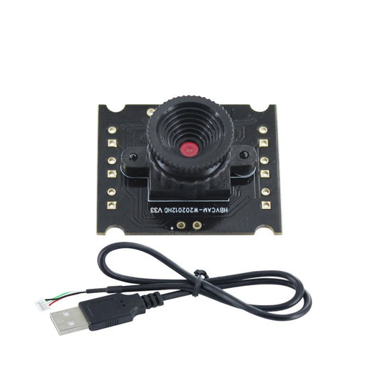 HD 1MP Camera Module - 70° FOV, 2.8mm, Manual Focus, USB Driver-Free, Compatible with WinXP/7/8/10, OS X, Linux, and Android - OV9726, 1280x800P
