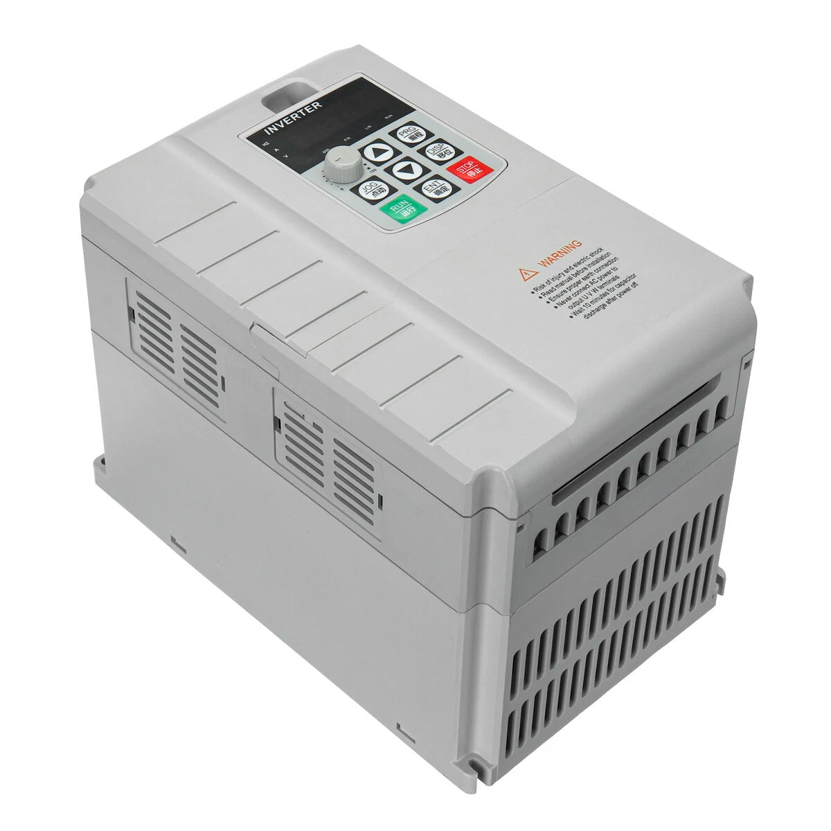Excellway 7.5KW 10HP VFD Frequency Inverter, Single to Three Phase for Motors, Fans, Lathes, Compressors, Milling Machines