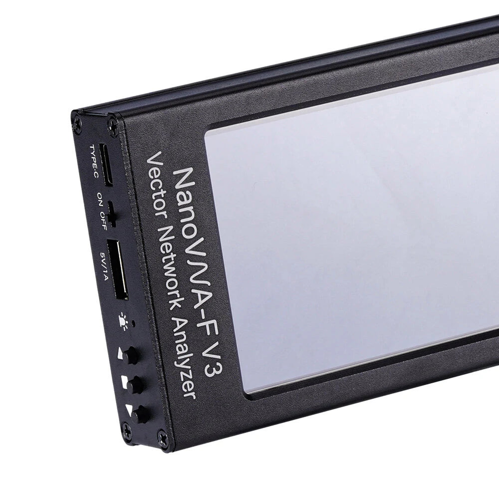 NanoVNA-F V3 4.3 LCD Vector Network Analyzer 1M-6GHz - Multi-Frequency Antenna Analyzer